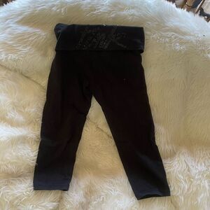 VS PINK black leggings